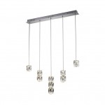 Подвесной светильник АКВА-КРИСТАЛЛ хром w80*7 h150 Led 45W (4000K) Kink light 08620-5AS