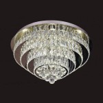 Люстра ТОР-КРИСТАЛЛ хром d60 h30 Led 96W (3000-6000K) с пультом ДУ Kink light 08643(3000-6000K)