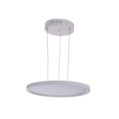 Подвесной светильник диммируемый ПАРЕТЕ белый d40,3 Led 24W (3000K-7000K) с пультом ДУ Kink light 08725-1 Подвесной светильник диммируемый ПАРЕТЕ белый d40,3 Led 24W (3000K-7000K) с пультом ДУ Kink light 08725-1