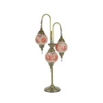 Напольная МАРОККО оранжеваяh-94 d-35 Е14 3*40w Kink light 0915T3,09