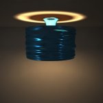 Потолочный светильник Artemide 0931010A+0938030A AQUA CIL