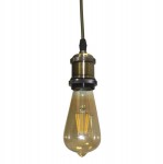 Подвесной светильник Никол золотой диммируемый d10 h200 E27 1*6W (лампа в комплекте) Kink light 0981201D