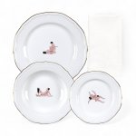 Тарелка Seikantai5271 ARCHED Set of 3