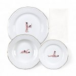 Тарелка Seikantai5271 ELONGATED Set of 3