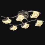 Люстра Геометрия 1-1663-6-CR Y LED