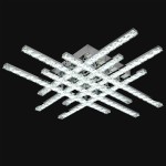 Люстра Геометрия 1-1669-8-CR Y LED