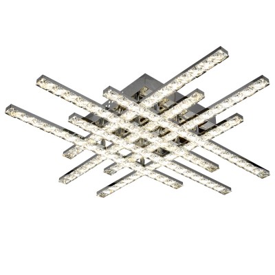 

Люстра Геометрия 1-1669-8-CR Y LED