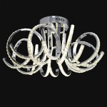 Люстра Геометрия 1-1672-8-CR Y LED