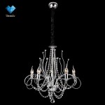 Светильник Eurosvet 10002/5 хром/прозрачный хрусталь Strotskis