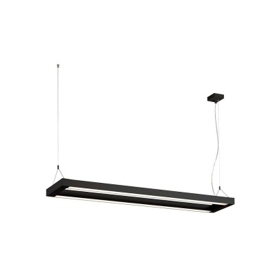 1000392 SLV LONG GRILL LED светильник подвесной с LED 67.2Вт, 3000К, 2x3250лм, 110°, черный