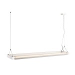 1000393 SLV LONG GRILL LED светильник подвесной с LED 67.2Вт, 3000К, 2x3250лм, 110°, белый