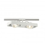 1000407 SLV 1PHASE-TRACK, LYNAH DOUBLE светильник c LED 32Вт, 3000К, 2000лм, 24°, белый