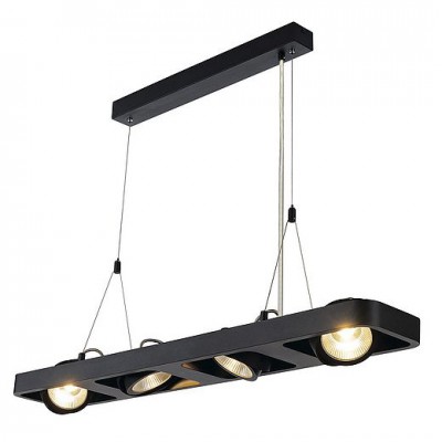 1000412 SLV LYNAH QUAD светильник подвесной c LED 64Вт, 3000K, 4000лм, 24°, черный