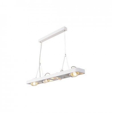 1000413 SLV LYNAH QUAD светильник подвесной c LED 64Вт, 3000K, 4000лм, 24°, белый