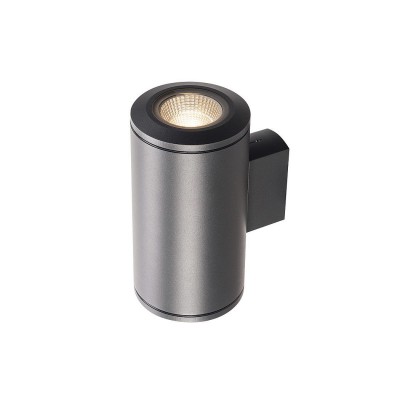 1000446 SLV POLE PARC UP/DOWN светильник настенный IP44 c LED 56Вт, 3000K, 2x2900лм, черный 1000446 SLV POLE PARC UP/DOWN светильник настенный IP44 c LED 56Вт, 3000K, 2x2900лм, черный