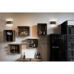 1000626 SLV мАNA 270, плафон из древесины, черный/ коричневый