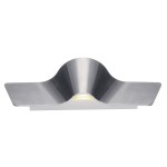 1000652 SLV WAVE WALL 45 Dim to Warm светильник настенный с  LED 22Вт, 2000-3000K, 1050лм, матированный алюминий
