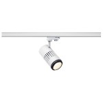 1000657 SLV 3Ph, STRUCTEC LED ZOOMING LENS светильник c LED 35Вт, 3000K, 2960-3120лм, 20°-60°, CRI>90, белый