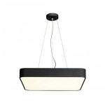 1000725 SLV MEDO 60 SQUARE LED светильник накладной с LED 39Вт, 3000К, 3300лм, диммируемый 1-10В, черный