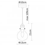 Подвесной светильник Divinare 1001/16 SP-1 HOUSTON