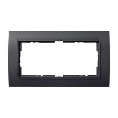 Gira EV Антрацит/антрацит Рамка 2-ая без перегородки (G100208)