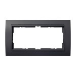 Gira EV Антрацит/антрацит Рамка 2-ая без перегородки (G100208)