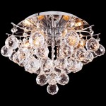 Светильник Eurosvet 10020/6 хром/прозрачный хрусталь Strotskis