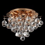 Светильник Eurosvet 10020/6 золото/прозрачный хрусталь Strotskis