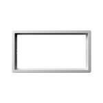 Gira F100 Бел глянц Рамка 2-ая без перегородки (G1002112)
