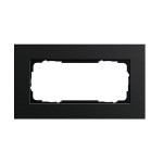 Gira ESP Черный анодированный алюминий Рамка 2-ая без перегородки (G1002126)