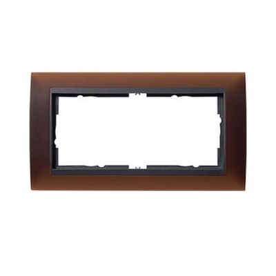 Gira EV Матово-коричневый/антрацит Рамка 2-ая без перегородки (G100213)