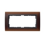 Gira EV Матово-коричневый/антрацит Рамка 2-ая без перегородки (G100213)
