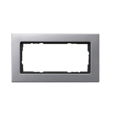 Gira E22 Алюминий Рамка для комбинаций без перегородки (G1002206)