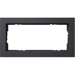Gira E2 Антрацит Рамка 2-ая без перегородки (G100223)