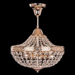 Светильник Eurosvet 10023/6 золото/прозрачный хрусталь Strotskis