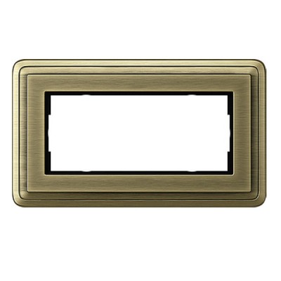 Gira ClassiX Бронза/Бронза Рамка 2-ая без перегородки (G1002621)