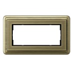 Gira ClassiX Бронза/Бронза Рамка 2-ая без перегородки (G1002621)