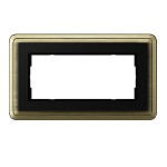 Gira ClassiX Бронза/Черный Рамка 2-ая без перегородки (G1002622)