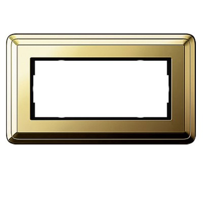 Gira ClassiX Латунь/Латунь Рамка 2-ая без перегородки (G1002631)