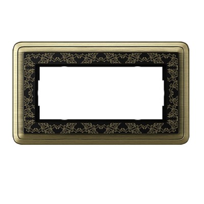 Gira ClassiX Art Бронза/Черный Рамка 2-ая без перегородки (G1002662)