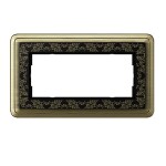 Gira ClassiX Art Бронза/Черный Рамка 2-ая без перегородки (G1002662)