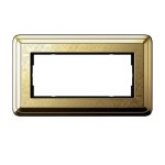 Gira ClassiX Art Латунь/Латунь Рамка 2-ая без перегородки (G1002671)