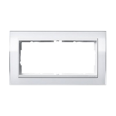 Gira EV CL Бел/Бел Рамка 2-ая без перегородки (G1002723)