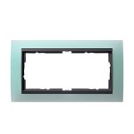 Gira EV Матово-зелёный/антрацит Рамка 2-ая без перегородки (G100285)