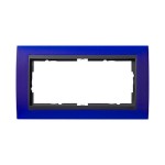 Gira EV Матово-синий/антрацит Рамка 2-ая без перегородки (G100289)