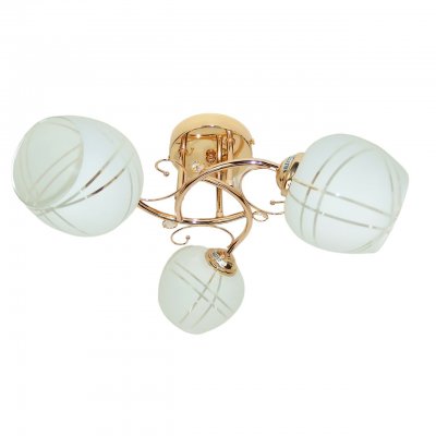 Люстра классическая 10032/3FGD WT ЭкономСвет Люстра классическая 10032/3FGD WT ЭкономСвет