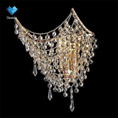 Светильник Eurosvet 10033/1 золото/прозрачный хрусталь Strotskis