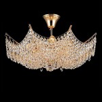 Светильник Eurosvet 10033/8 золото/прозрачный хрусталь Strotskis