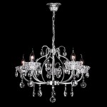 Светильник Eurosvet 10039/5 хром/прозрачный хрусталь