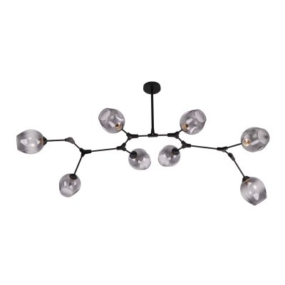 Потолочный светильник Экономсвет 10039/8BK SM Потолочный светильник Экономсвет 10039/8BK SM